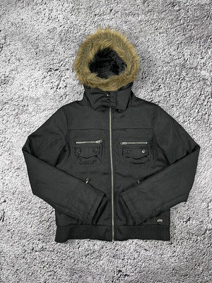 Vintage Y2K Miss Sixty zip up hooded jacket streetwear L