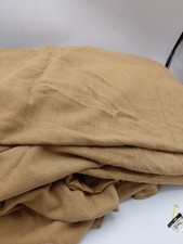 Casaluna King Heavyweight Linen Blend Duvet Cover Only No Shams Brown