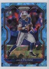 2020 Panini Prizm Rookie Blue Ice Prizm 30/99 Jake Fromm #310 0su2
