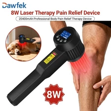 8W Red Light Therapy Device for Plantar Fasciitis and Foot Pain 650/808nm