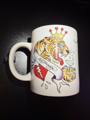 Ed Hardy Tasse - Death or Glory - Gebraucht