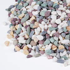 5 Lbs Pea Gravel for Plants, Aquarium, Fish Tank, 3/8 Inch Decorative Pebbles fo