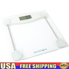 Digital Bathroom Scale LCD Display 400 lbs Capacity Precision Sensors Wireless