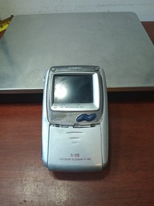 Casio TV-990B Portable LCD Color Mini Television 1990s Retro Handheld TV