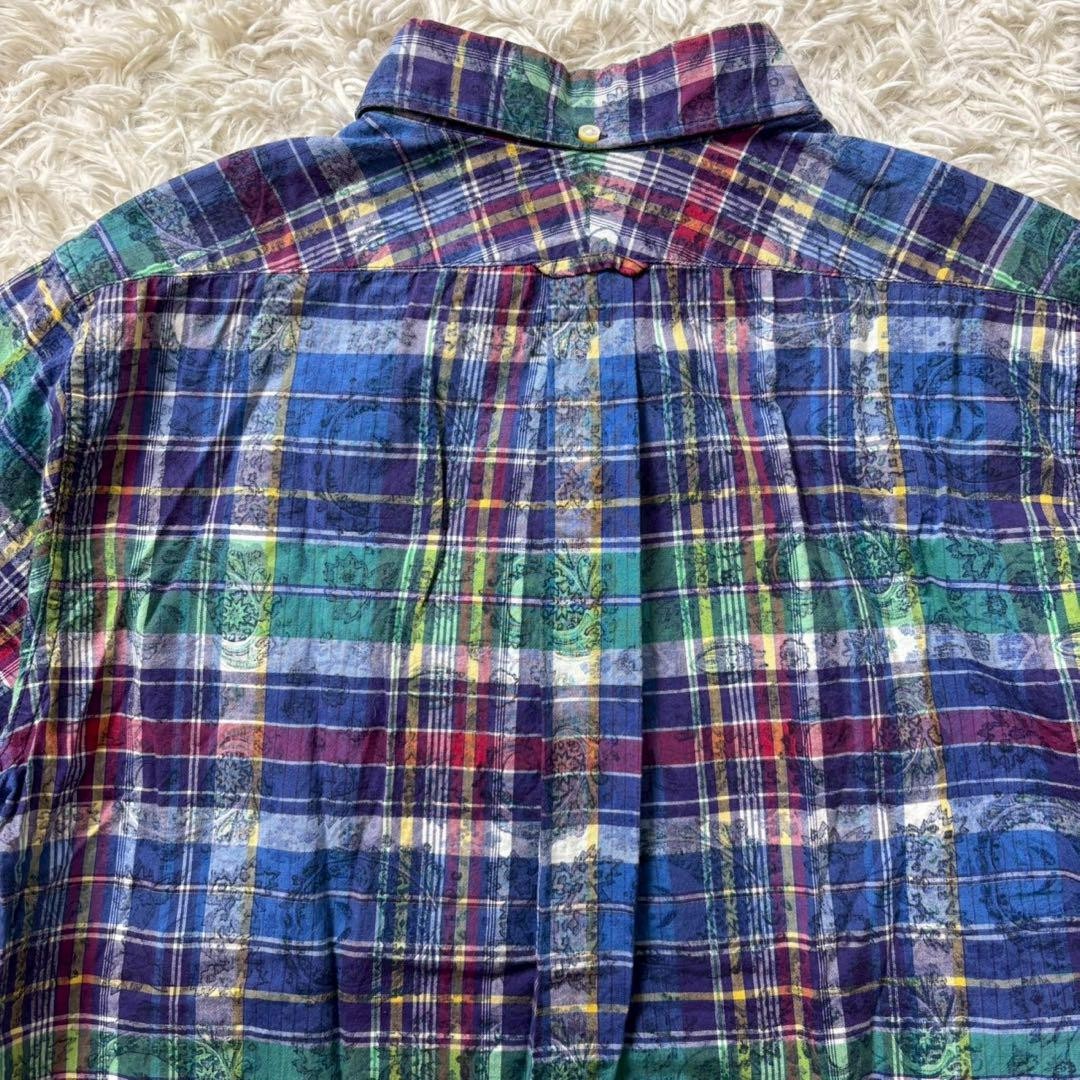 Engineered Garments Pullover Checkered Short Slee… - image 9