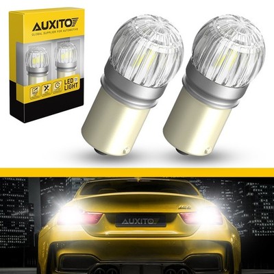 AUXITO 1156 LED Reverse Backup Light Bulbs Super Bright 6000K Canbus Error Free