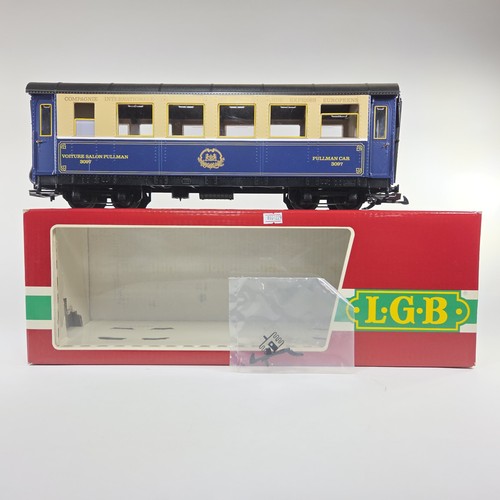 LGB Orient Express Escala G Vapor Pasajero Pullman Salón de Coches 3097 | Zustand: New