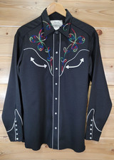 VTG Miele Ranchwear of California Pearl Snap Western Shirt Men 23/31 60s