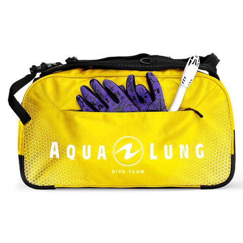 Borsa zaino Aqualung Duffle Pack Bag Yellow per attrezzatura sub - Imagen 5 de 5