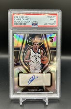 2021-22 Select Basketball Chris Duarte Rookie Signatures #/249 PSA 9