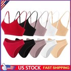 Women Underwear Bra And Panties Set Lingerie Push Up Bralette Sport Bra Soft