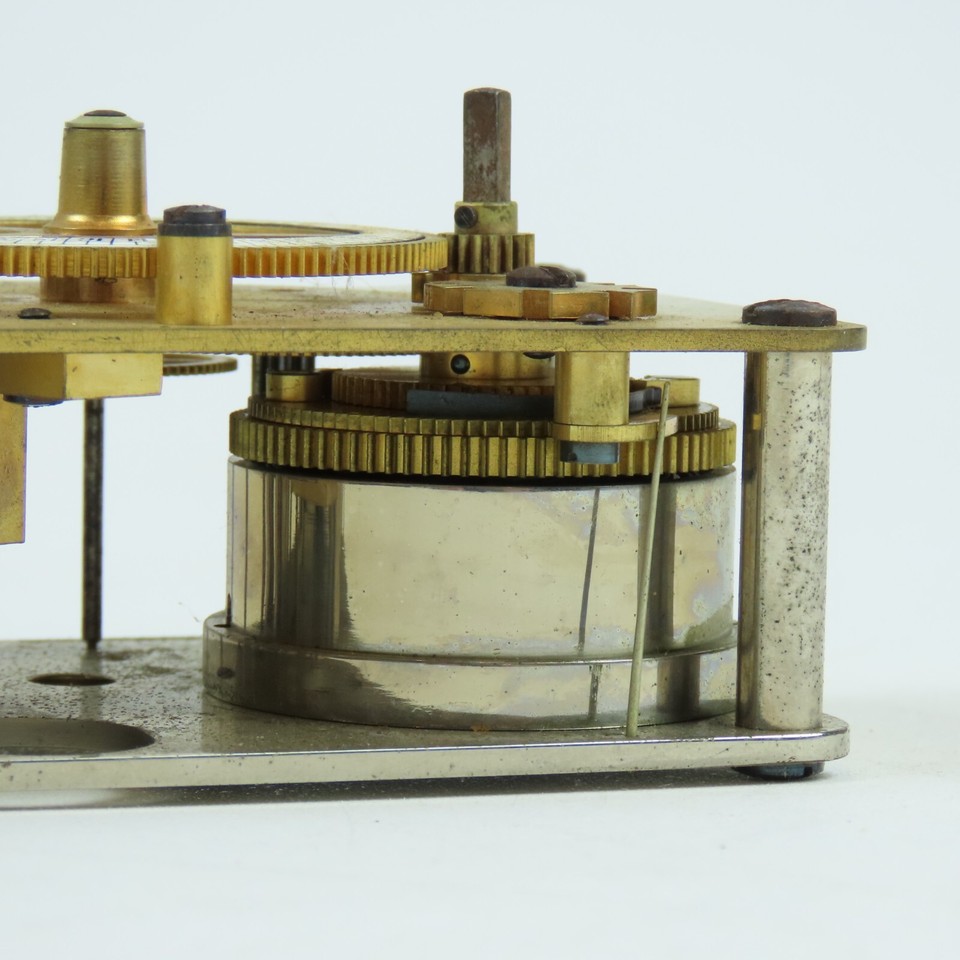 Bank Vault Early Two Train Clock Movement eBay