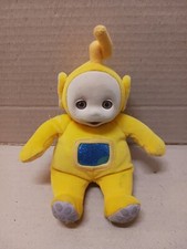 VINTAGE 1998 EDEN Teletubbies Laa Laa Plush LaLa Yellow Stuffed Doll 8