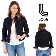 $148 Lole Denim Jeans Jacket In Waterloo Size Large