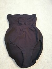 Cette Black Hold In High Waisted Control Knicker Shapewear Firm Compression UK M