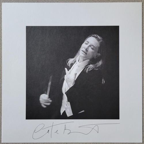 Cate Blanchett Todd Field + signierte TAR-Soundtrack-Album-Einlagen /300 mit Vinyl BAS - Bild 2 von 13