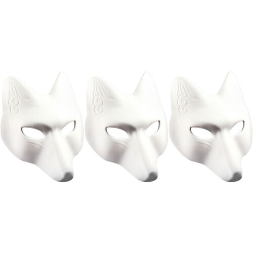  3 Pcs Halloween Costume Cosplay DIY Masks Make up Accessories - Picture 1 of 12