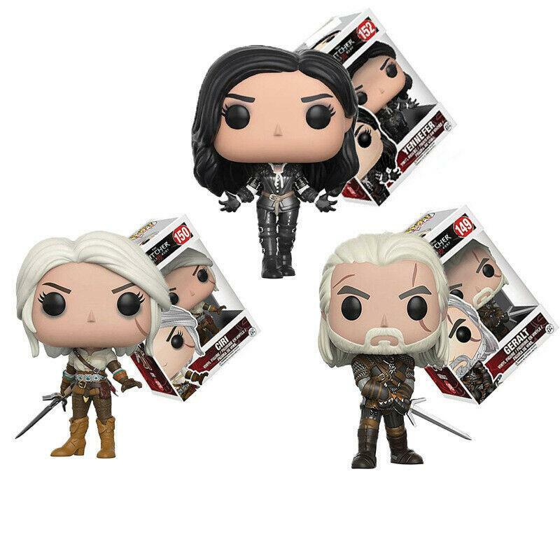 Funko Pop! Game-the 3:wild Hunt Geralt Ciri Yennefer Triss Vinyl Figures |