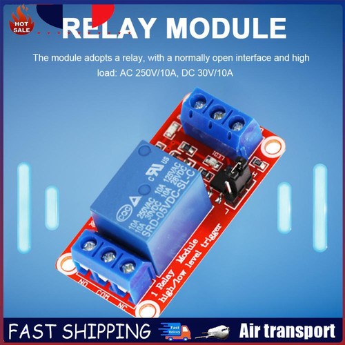 Module Relais Optocoupleur 1 à 8 Canaux - Compatible Arduino, Raspberry Pi, ESP8266/32 (5V-24V)
