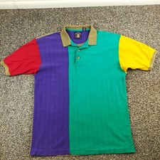 Vintage Gant Salty Dog Polo Shirt Colorblock ...