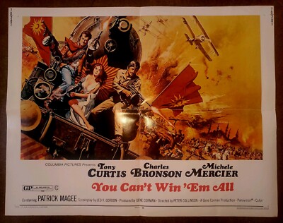 You Can't Win Em' All Original Movie Poster. Train Poster.