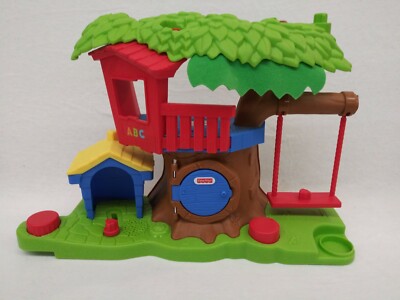 FISHER-PRICE LITTLE PEOPLE SWING SHARE TREEHOUSE