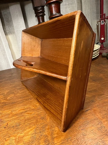 Antique Late 1800's European Baltic Pine Kitchen Cutlery Utensil Herb Tidy - Picture 8 of 10