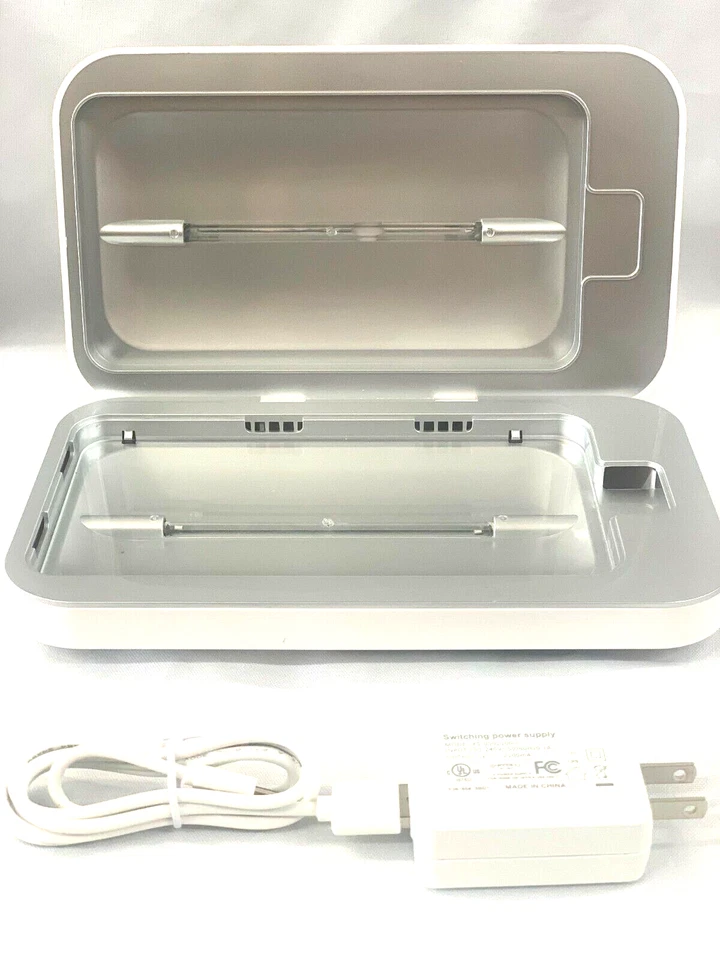 Phonesoap UV-Sanitizer / Charger - White Model 500-1 + Charger/Cable - Image 2 of 3