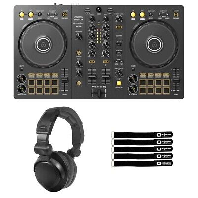 Pioneer DDJ-FLX4 2-Channel Serato Rekordbox DJ Controller w Pioneer DDJ-FLX4 2-Channel Serato Rekordbox DJ Controller w