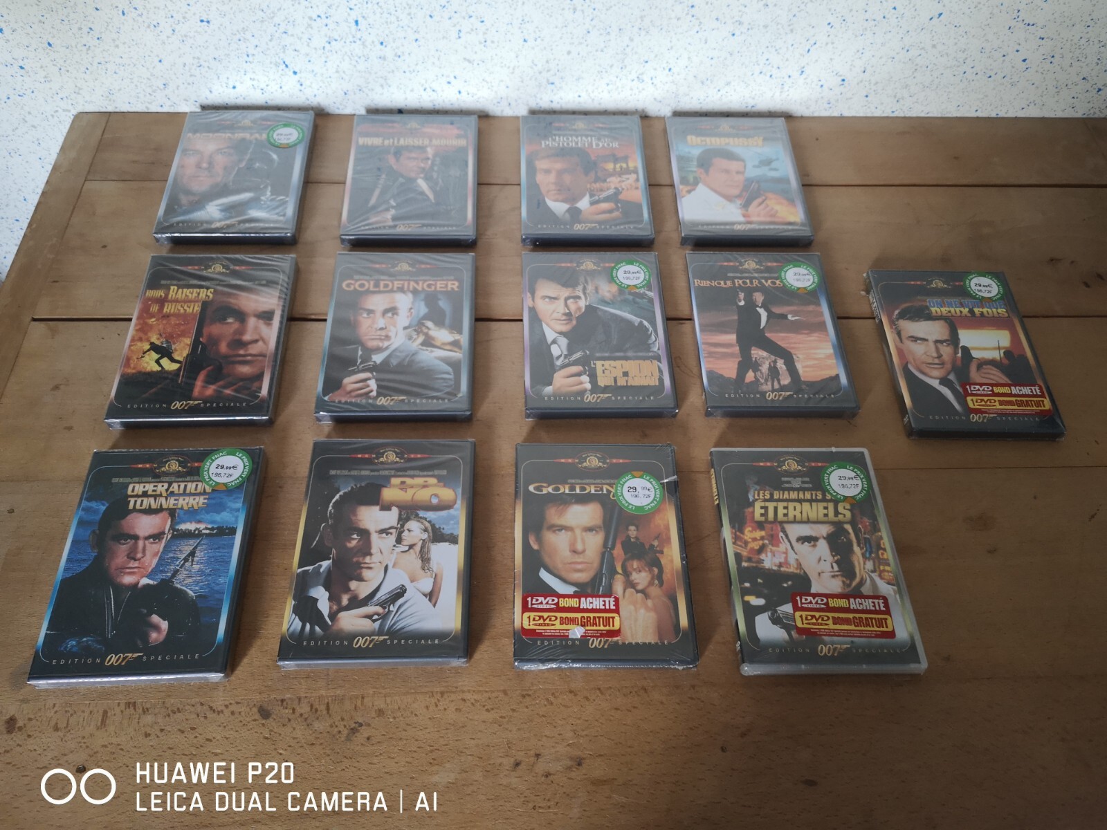 Lotto Di 13 DVD James Bond Edizione 007 Speciale