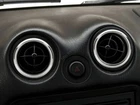 For Mazda MX-5 MX5 1989-2005 Polished aluminum dash rings for AIR vents 4pcs