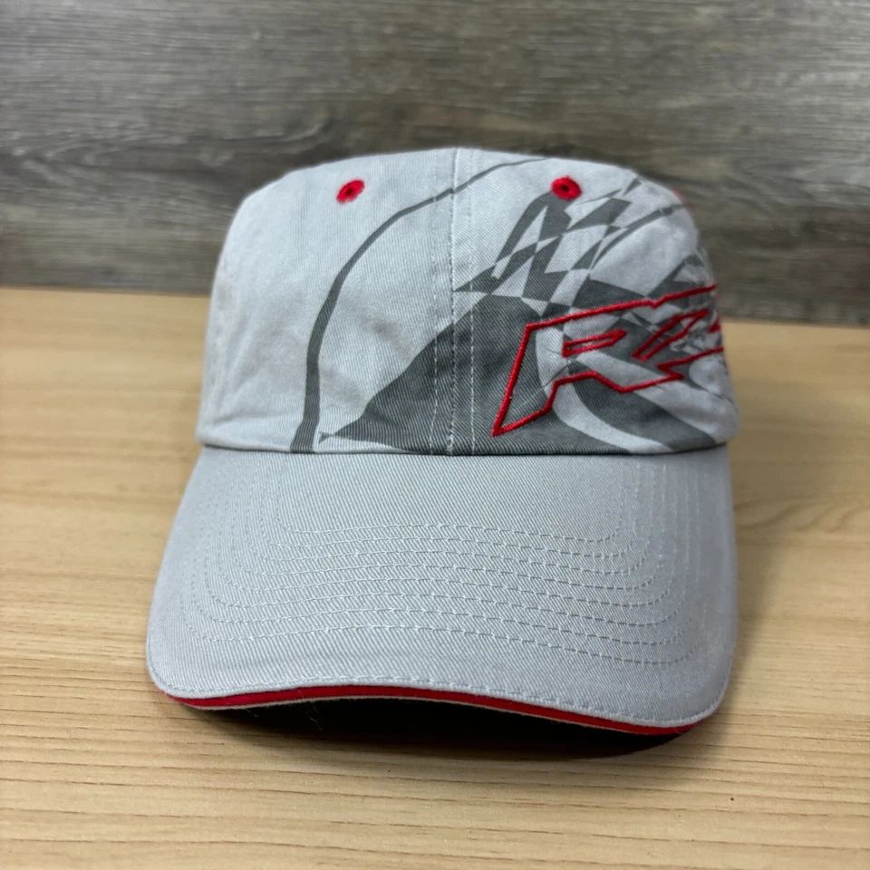 Gorra Polaris con correa trasera gris RZR deportes de motor al aire libre Foto 2 de 4