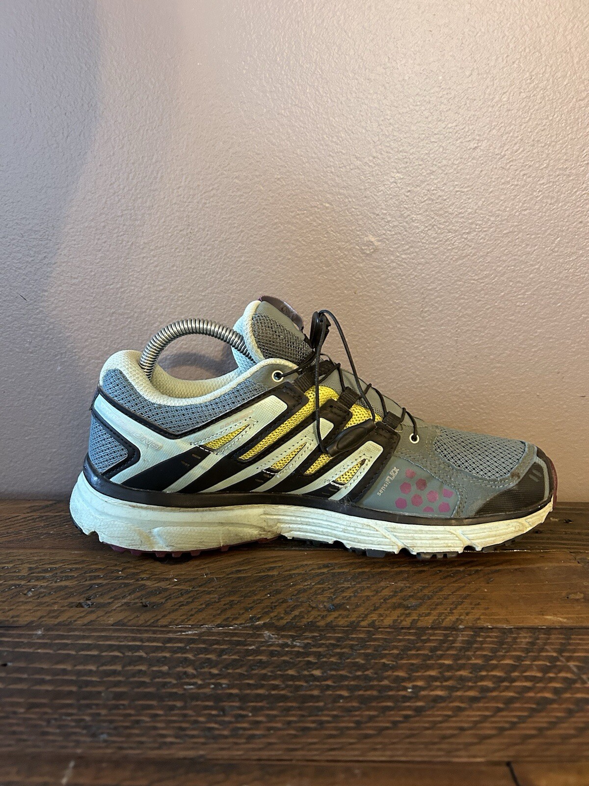 Scarpe da trail running Salomon X Mission 3 donna taglia 9 5 nero verde 402382