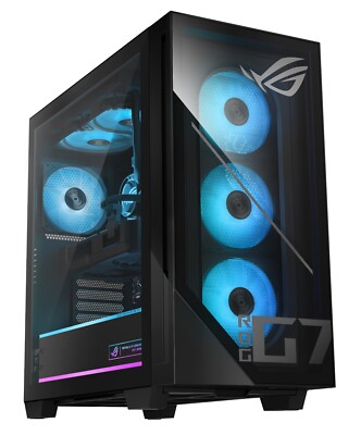 ASUS ROG G700 Gaming Desktop Ultra 9 285K 32GB 2TB SSD RTX 5080 GPU Black