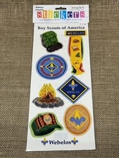 It Takes Two Sticker Sheet - Webelos Elements, Boy Scouts Of America
