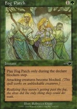 Fog Patch x4 - Nemesis - Moderate Play, English - Nemesis