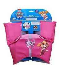 Paw Patrol Skye Pink Life Vest Jacket Swim Trainer Child 33-55lbs Float New