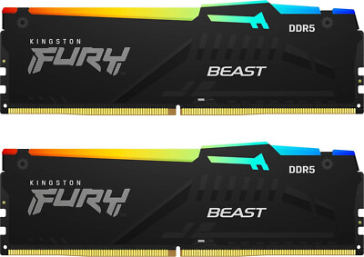 RAM Kingston FURY DDR5-5600 64GB (2x32GB) Kit RGB XMP Certified CL 36-38-38