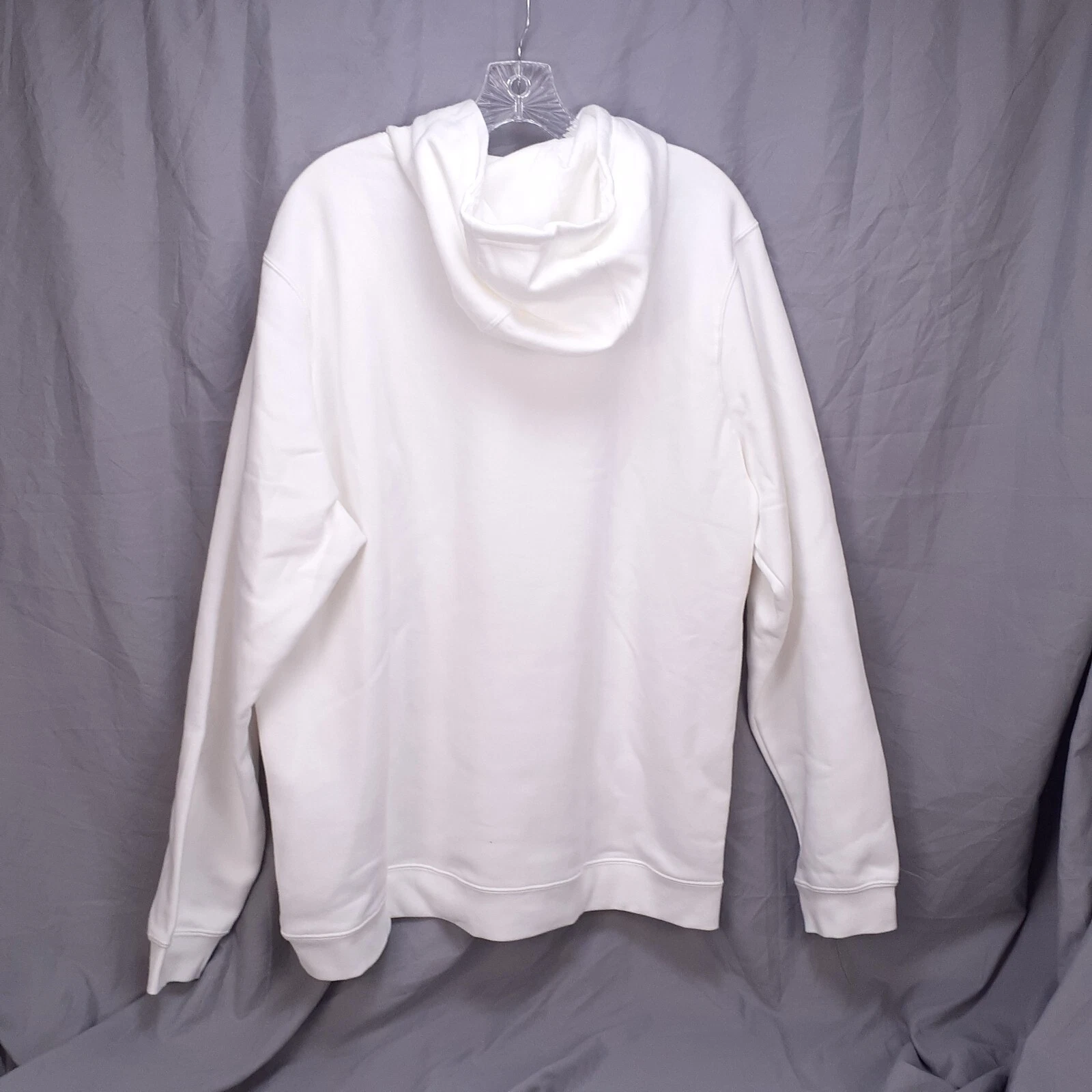 Felpa con cappuccio pullover Nike Coach Prime Deion Sanders 2.0 bianca nuova con etichette taglia X Large XL