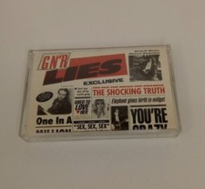 Vintage- Guns N Roses / GN'R Lies Cassette Tape - 1988 Geffen Records