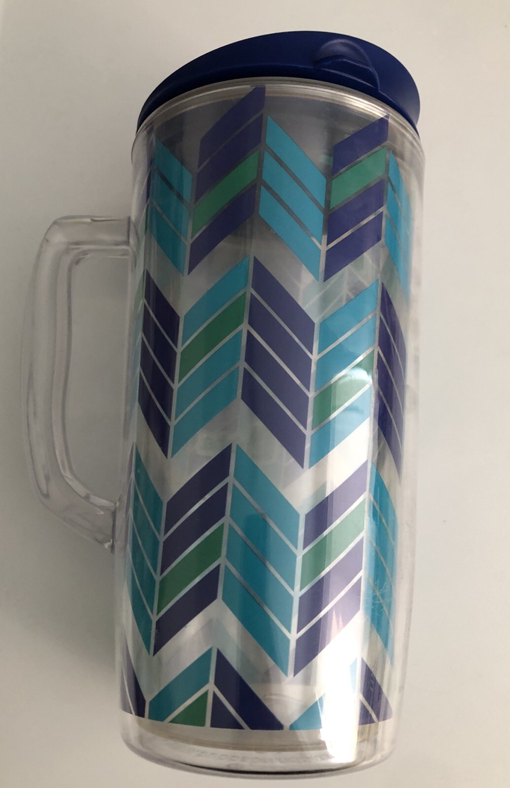 Jumbo BUBBA Sweat Resistant Chevron Pattern 48 Ounce Slide Top Tumbler