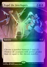 MTG Expel the Interlopers (381/475) Wilds of Eldraine LP FOIL