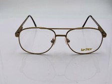 Vintage Le Star Comet Antique Gold Metal Pilot Sunglasses Frames Korea
