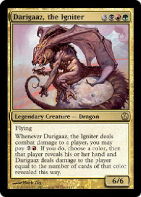 DARIGAAZ, THE IGNITER Phyrexia vs the Coalition MTG Magic Cards