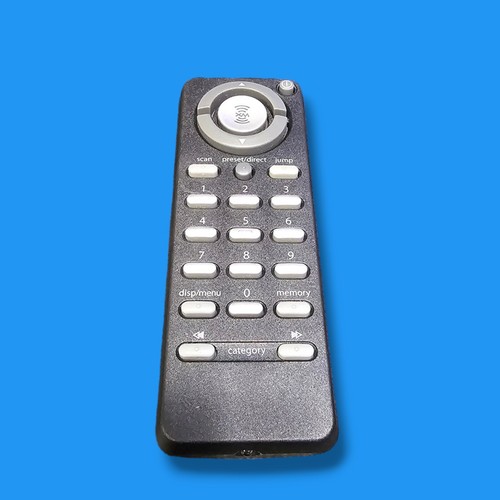 XM P10734A Satellite Radio Black Remote Control-Tested