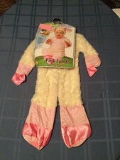 Ark Pink Lamb Costume Infants 6-12 months baby Girls 2 piece new