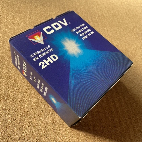 CDV 2MB 1.44 MB Floppy Diskettes 3,5 IBM Formatted