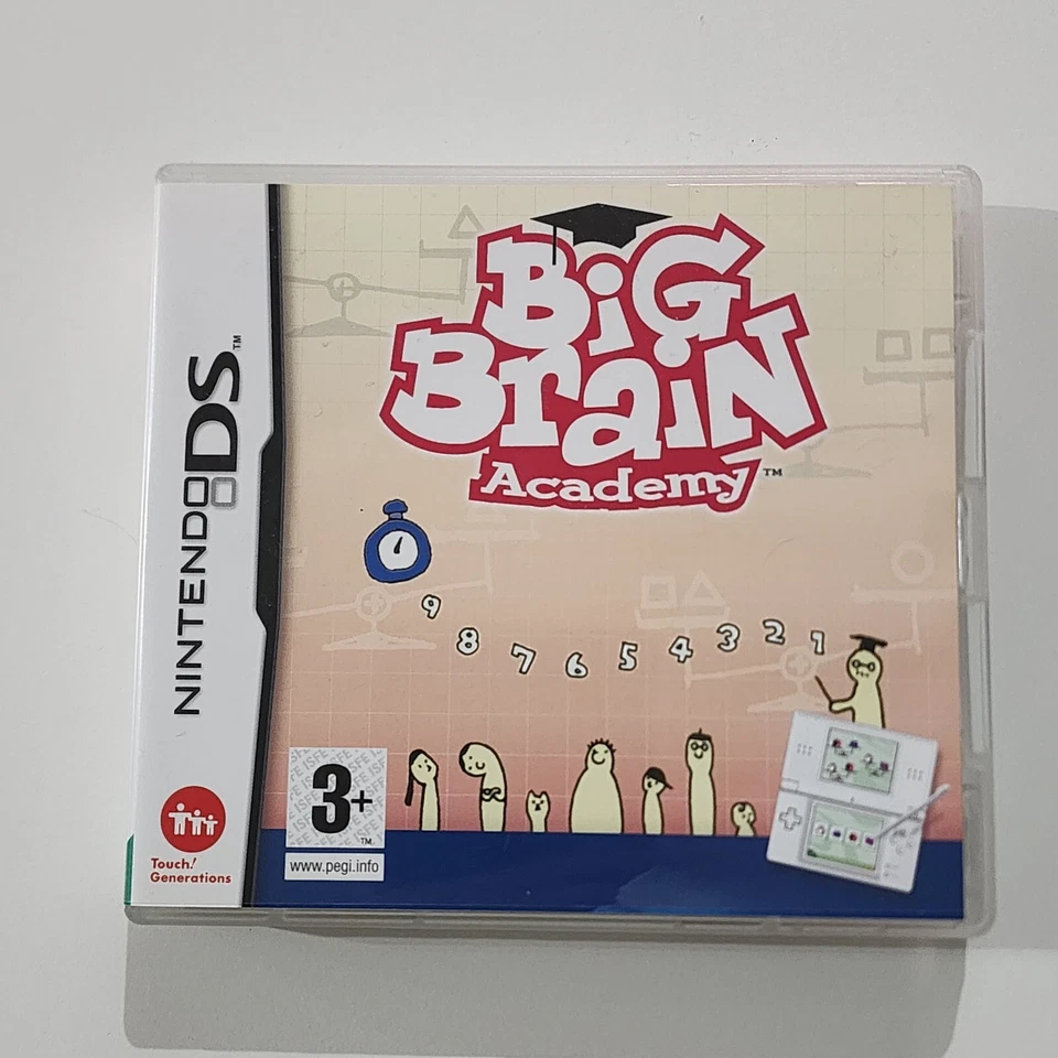 Big Brain Academy DS Lite Game Nintendo 2005 Tested Works + Box, Instructions - Image 2 of 4
