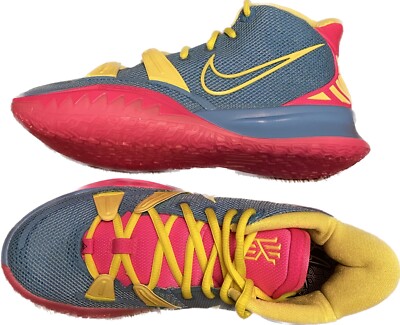 NEW Nike Kyrie Irving 7 BASKETBALL MEN'S SIZE 7 PINK BLUE RARE BY