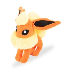 Pokemon Flareon 8" Plush Toy Plushie Cute Soft Decorative Anime Video Game Eevee